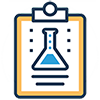 per test labs image symbol