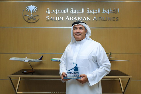 SAUDIA CEO CAPTAIN IBRAHIM KOSHY