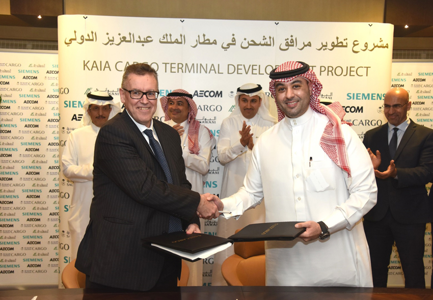Saudia Cargo signs agreements to construct a 75,000 square meter cargo